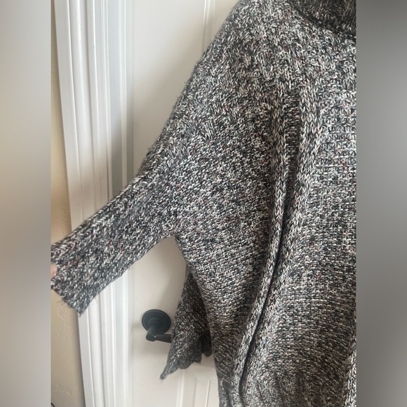 Matilda Jane MultiColor Evening Stroll Turtle Neck Sweater Dolman Sleeve, S - Picture 4 of 8